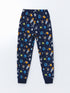 LC Waikiki Crew Neck Boys Pajamas Set